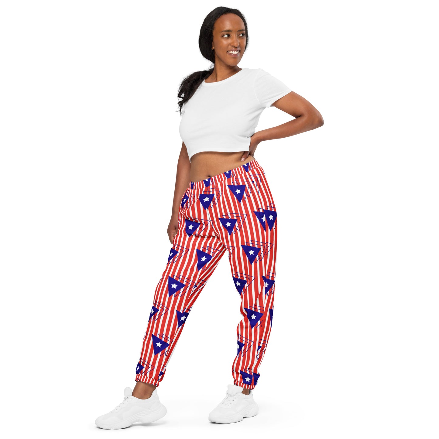 Unisex track pants- Puerto Rico Flag