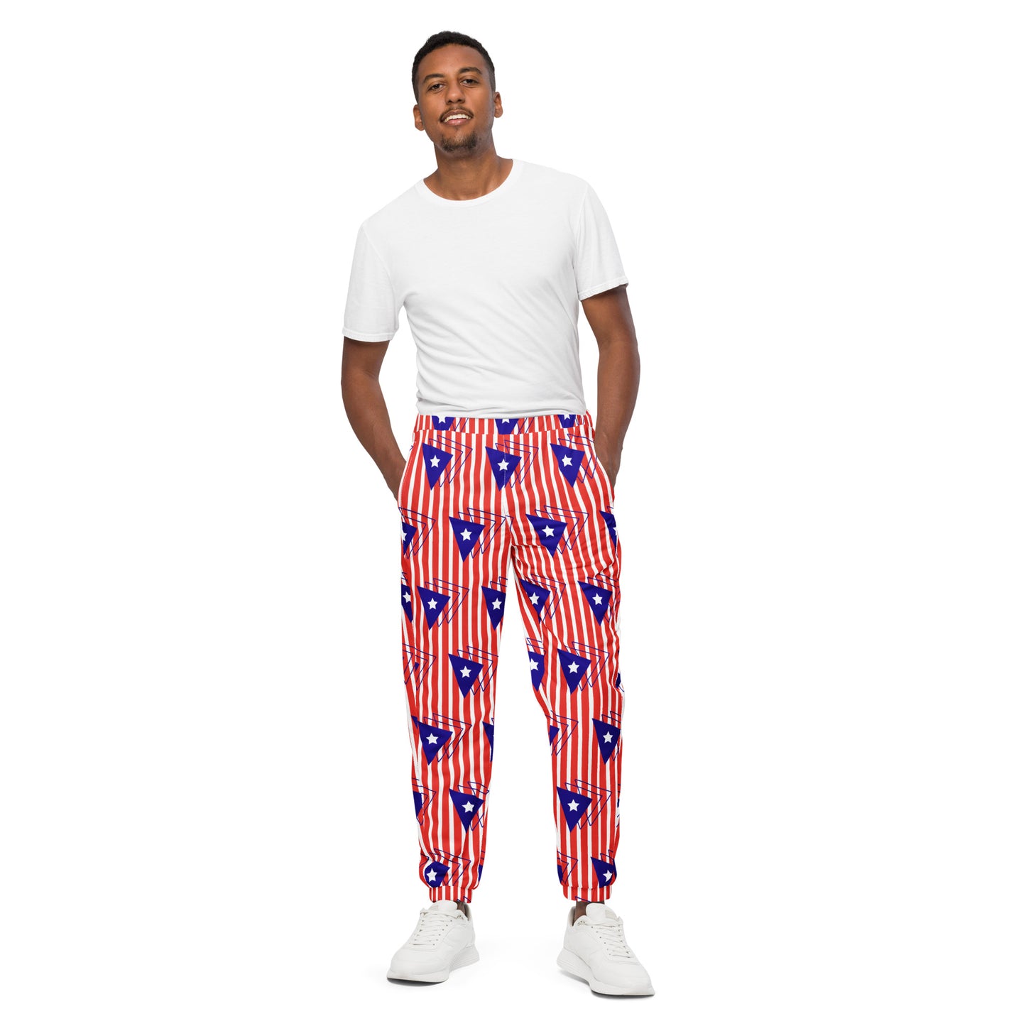 Unisex track pants- Puerto Rico Flag