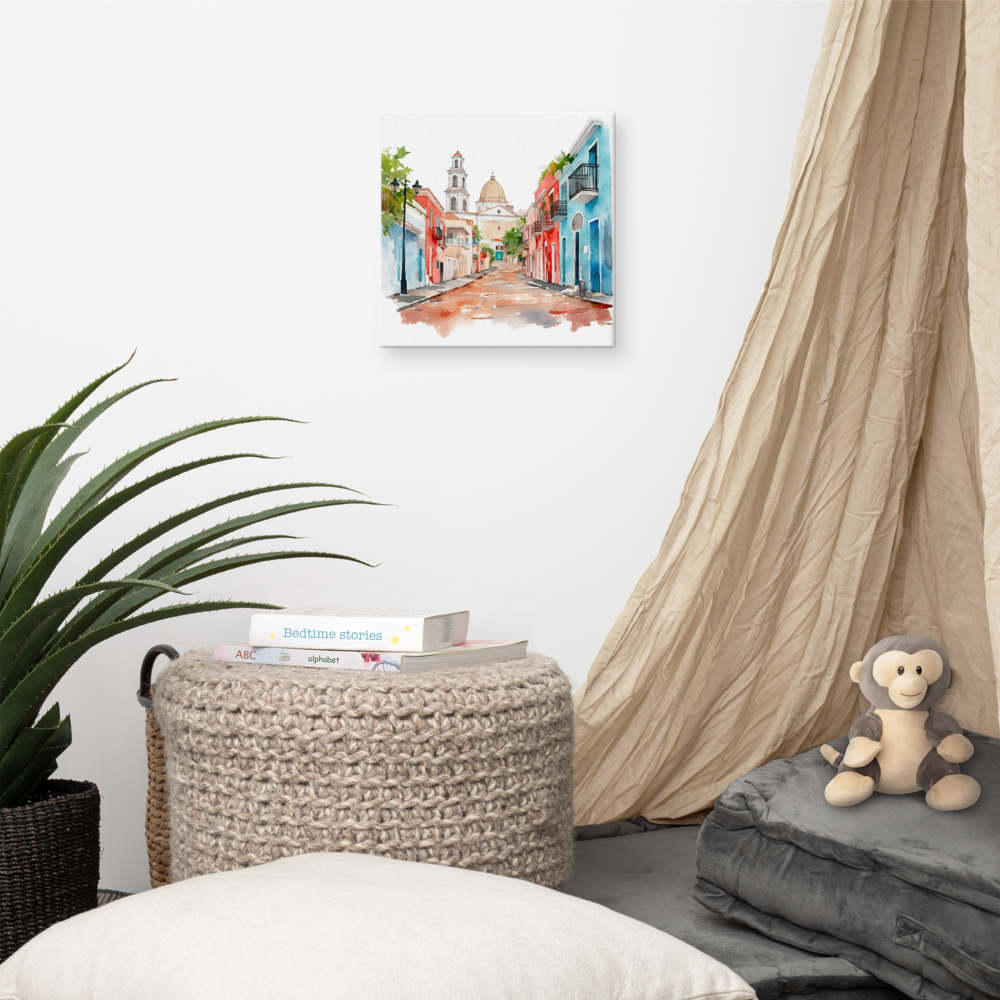 Canvas "Old San Juan"