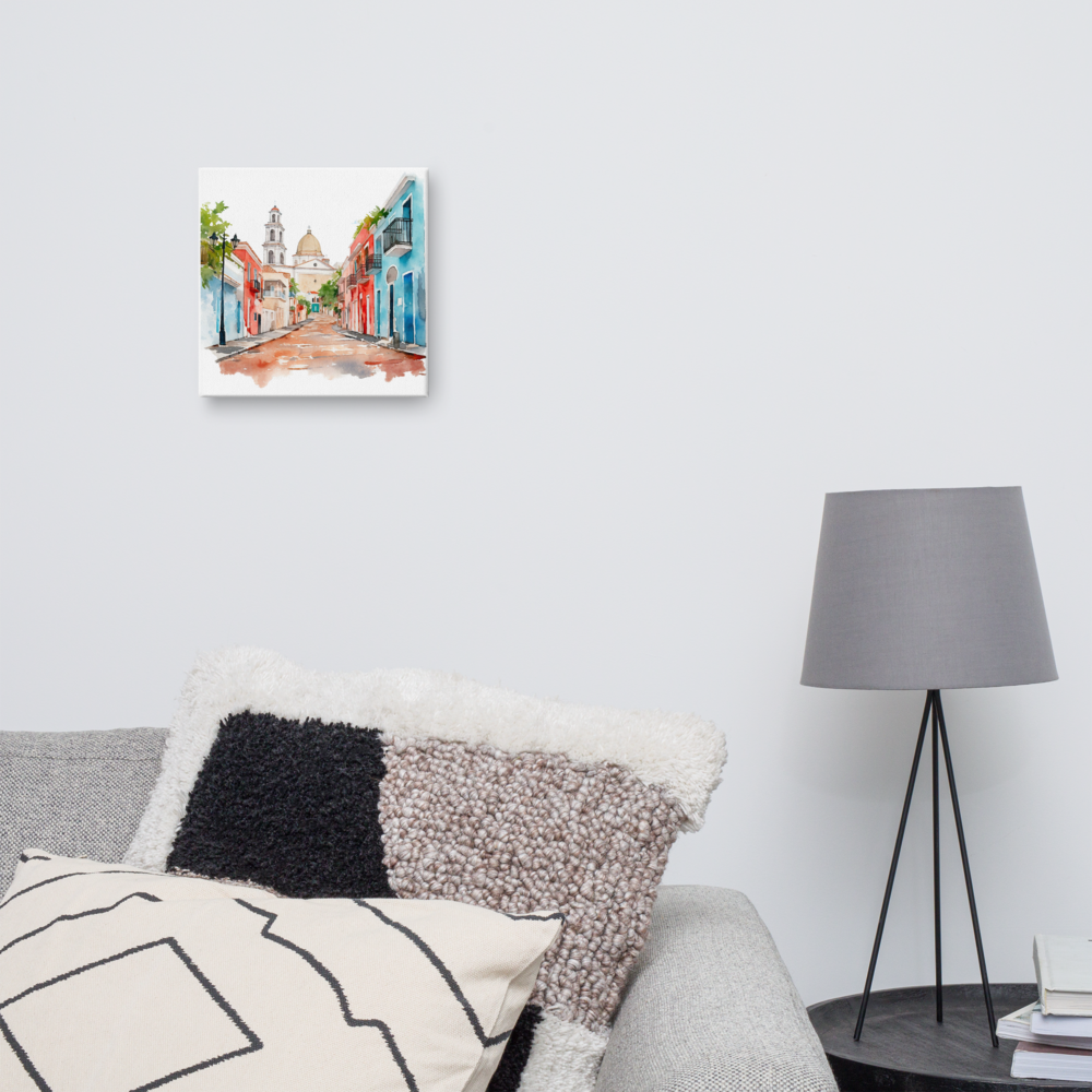 Canvas "Old San Juan"