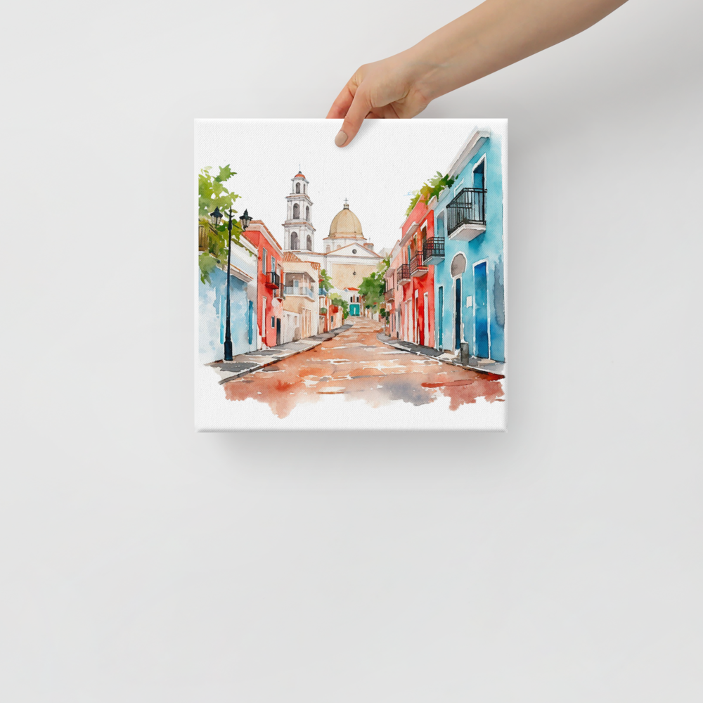 Canvas "Old San Juan"