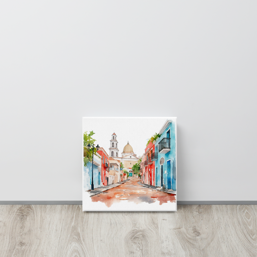 Canvas "Old San Juan"