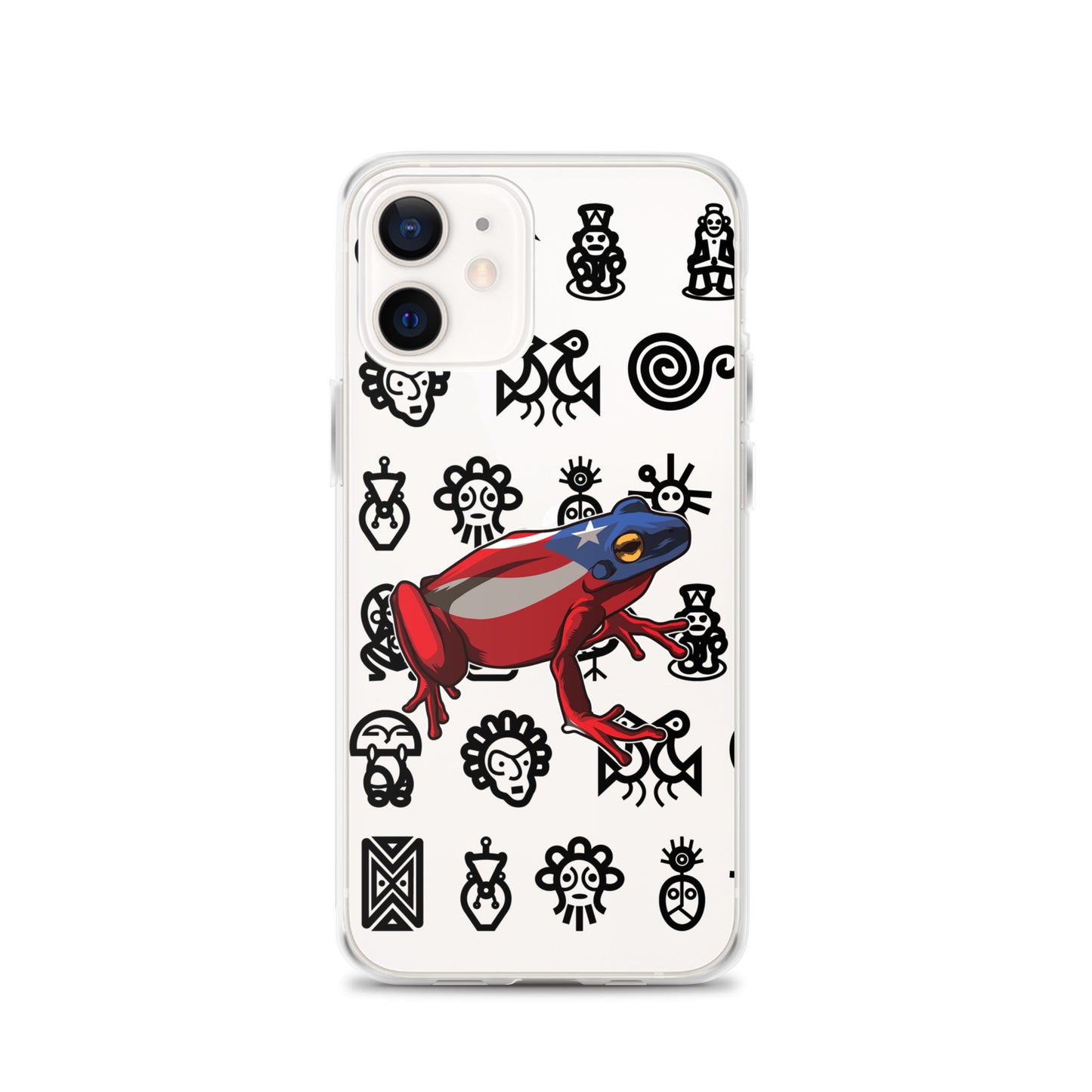 Clear Case for iPhone® Coqui and Taino