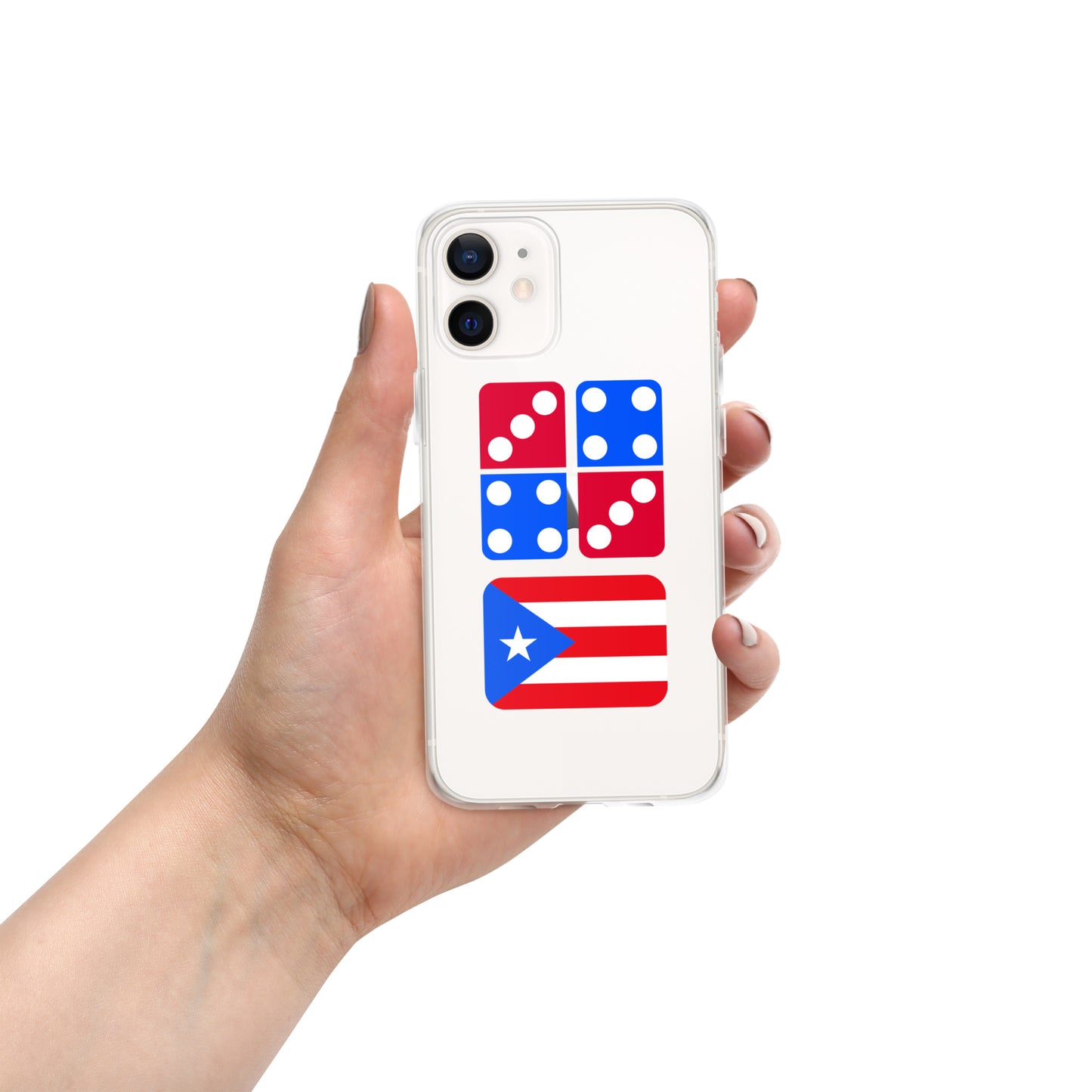 Clear Case for iPhone® PR Domino