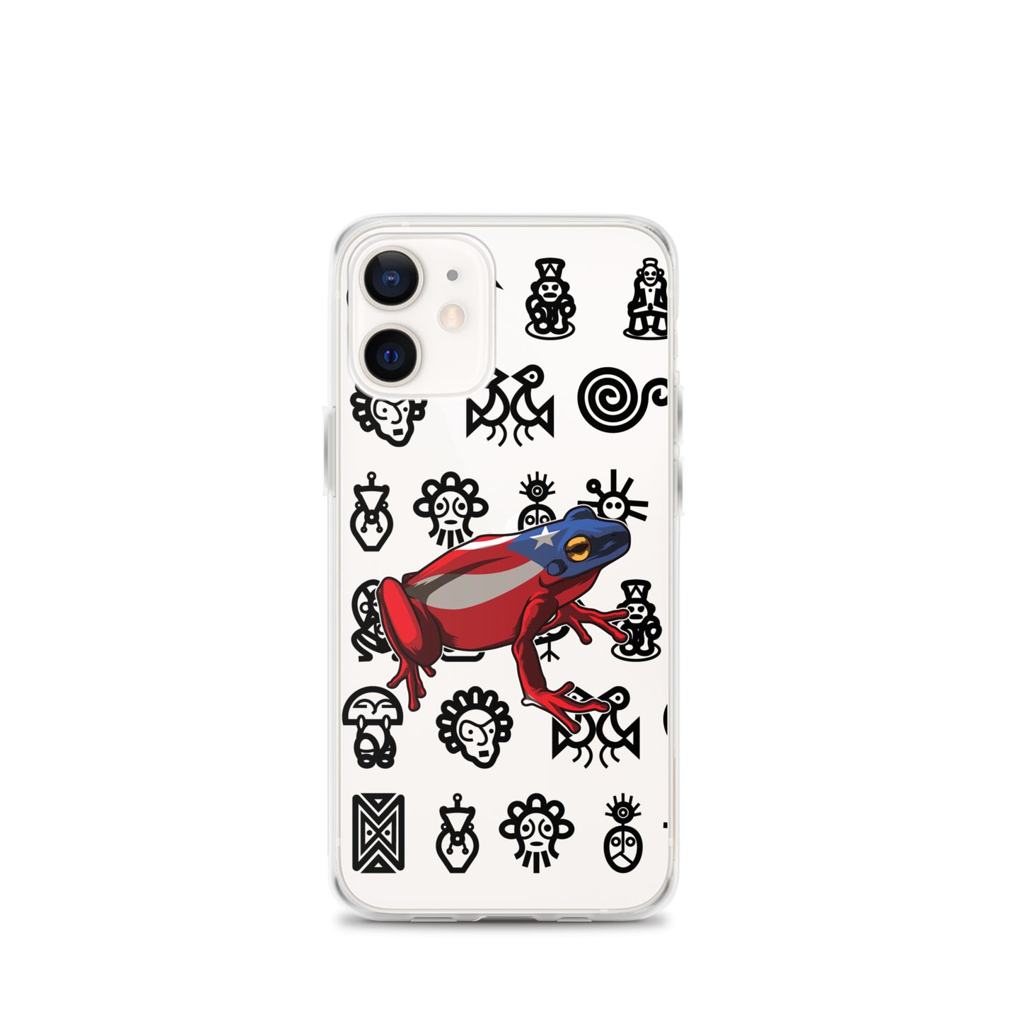 Clear Case for iPhone® Coqui and Taino