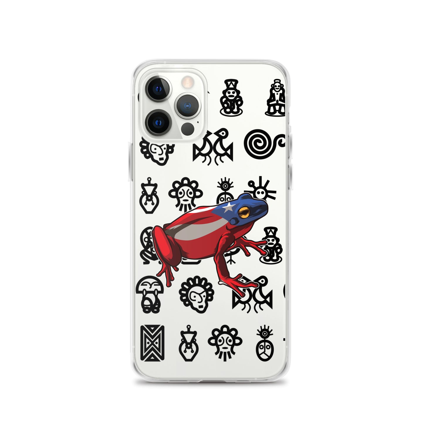 Clear Case for iPhone® Coqui and Taino