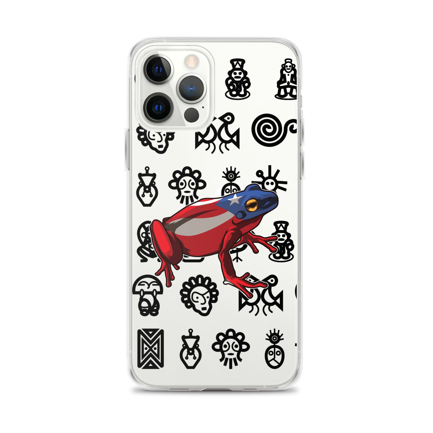 Clear Case for iPhone® Coqui and Taino