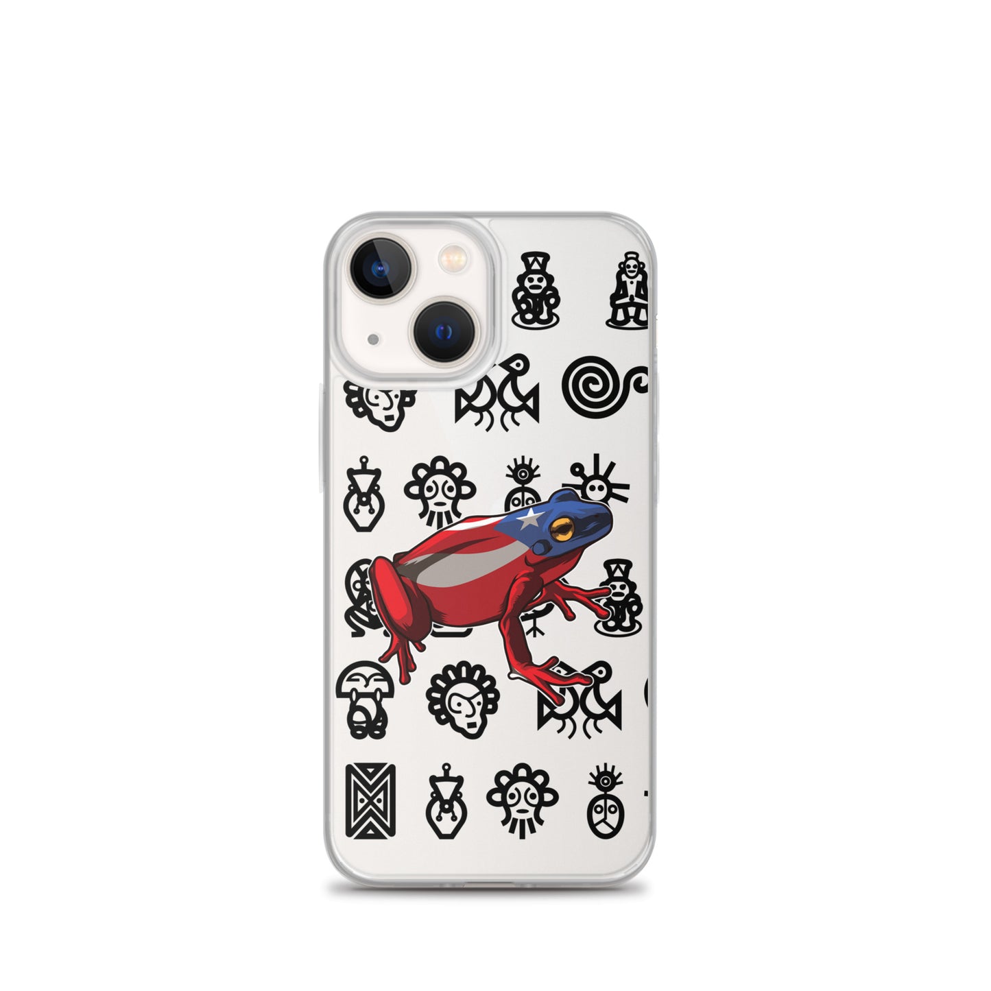 Clear Case for iPhone® Coqui and Taino