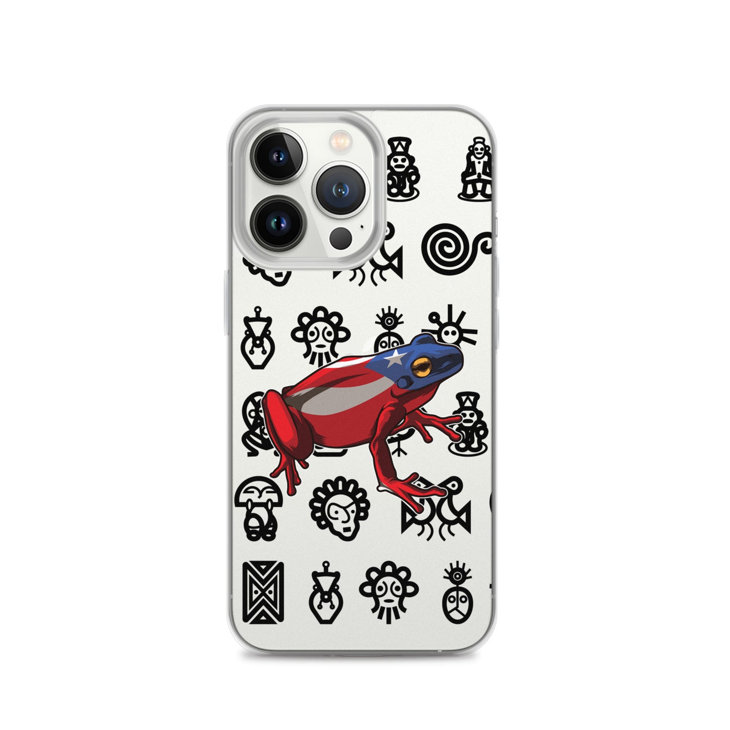 Clear Case for iPhone® Coqui and Taino