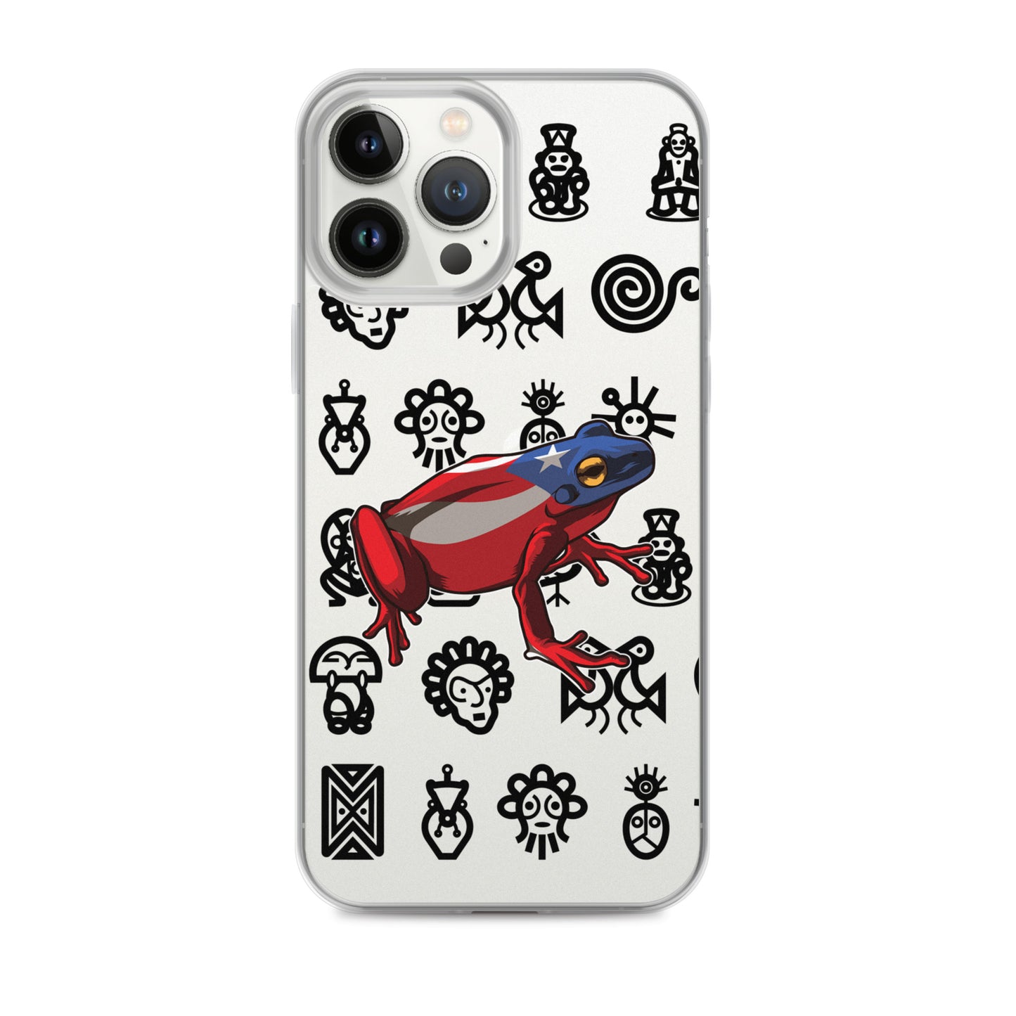 Clear Case for iPhone® Coqui and Taino