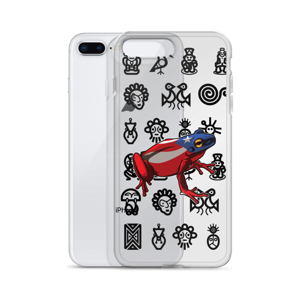 Clear Case for iPhone® Coqui and Taino