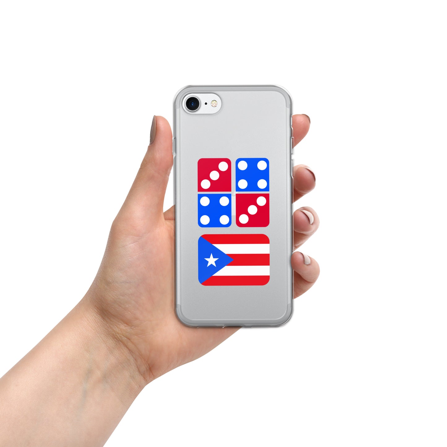 Clear Case for iPhone® PR Domino