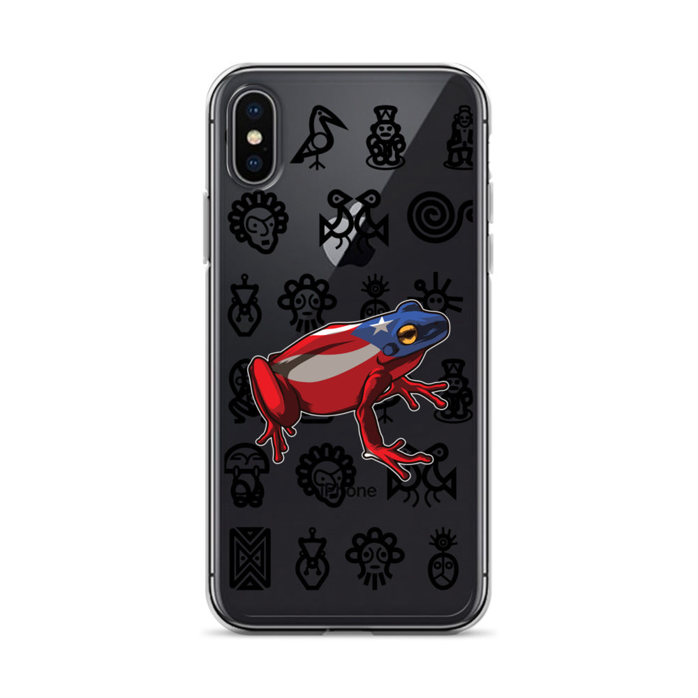 Clear Case for iPhone® Coqui and Taino