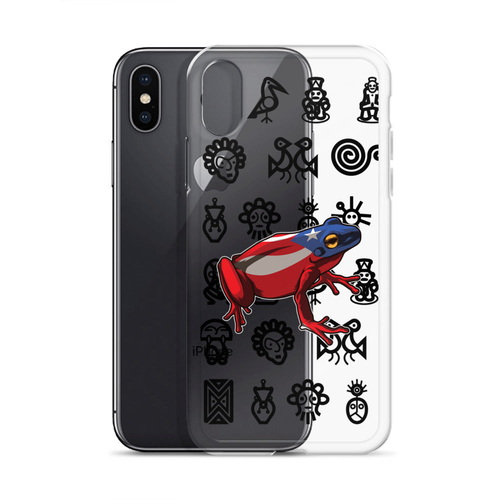 Clear Case for iPhone® Coqui and Taino