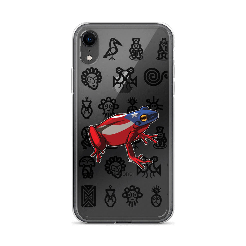 Clear Case for iPhone® Coqui and Taino