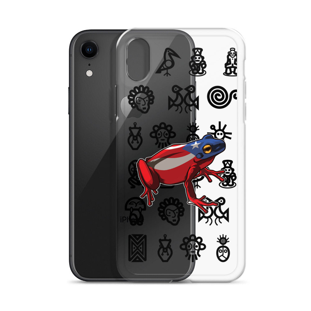 Clear Case for iPhone® Coqui and Taino