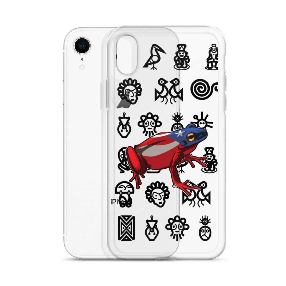 Clear Case for iPhone® Coqui and Taino