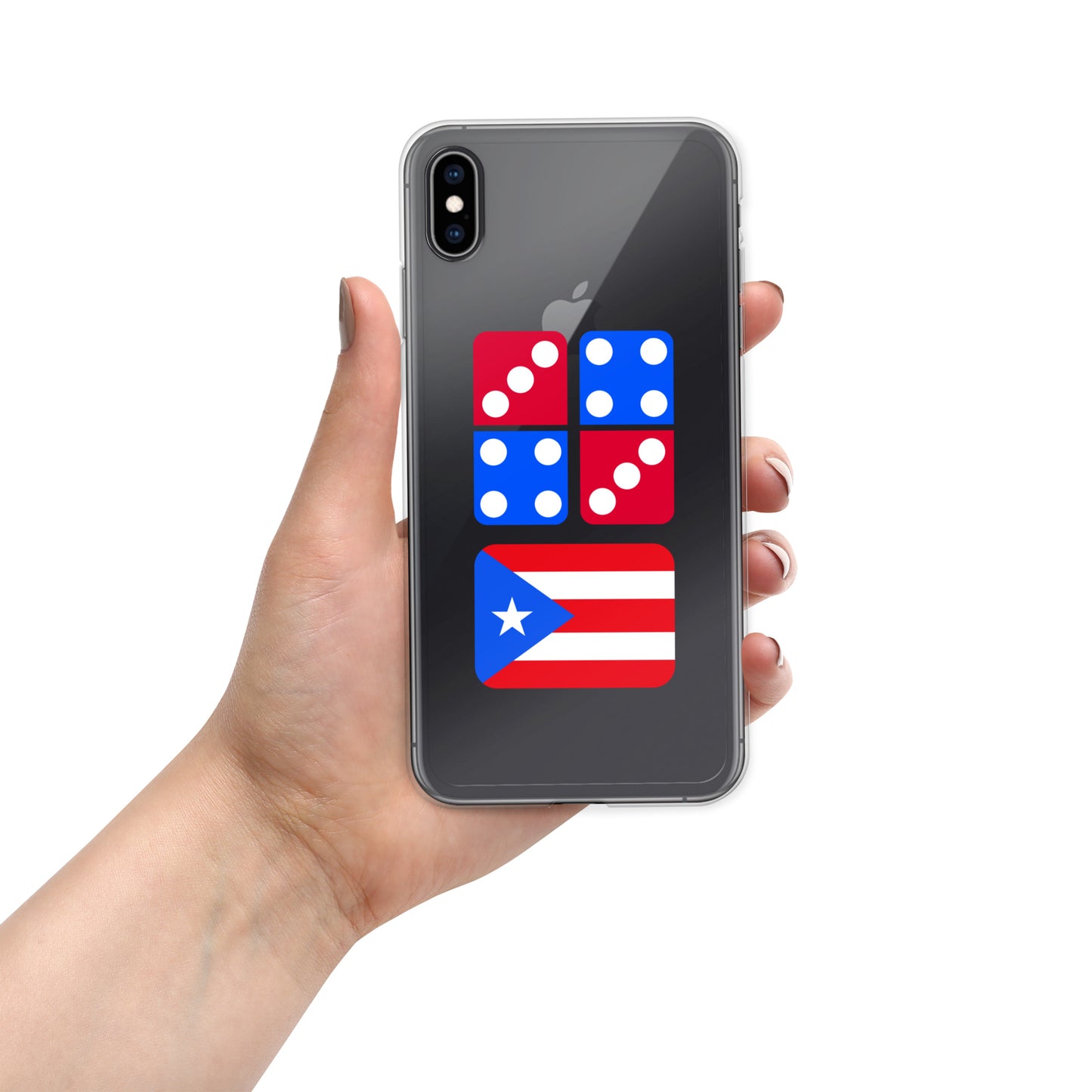Clear Case for iPhone® PR Domino