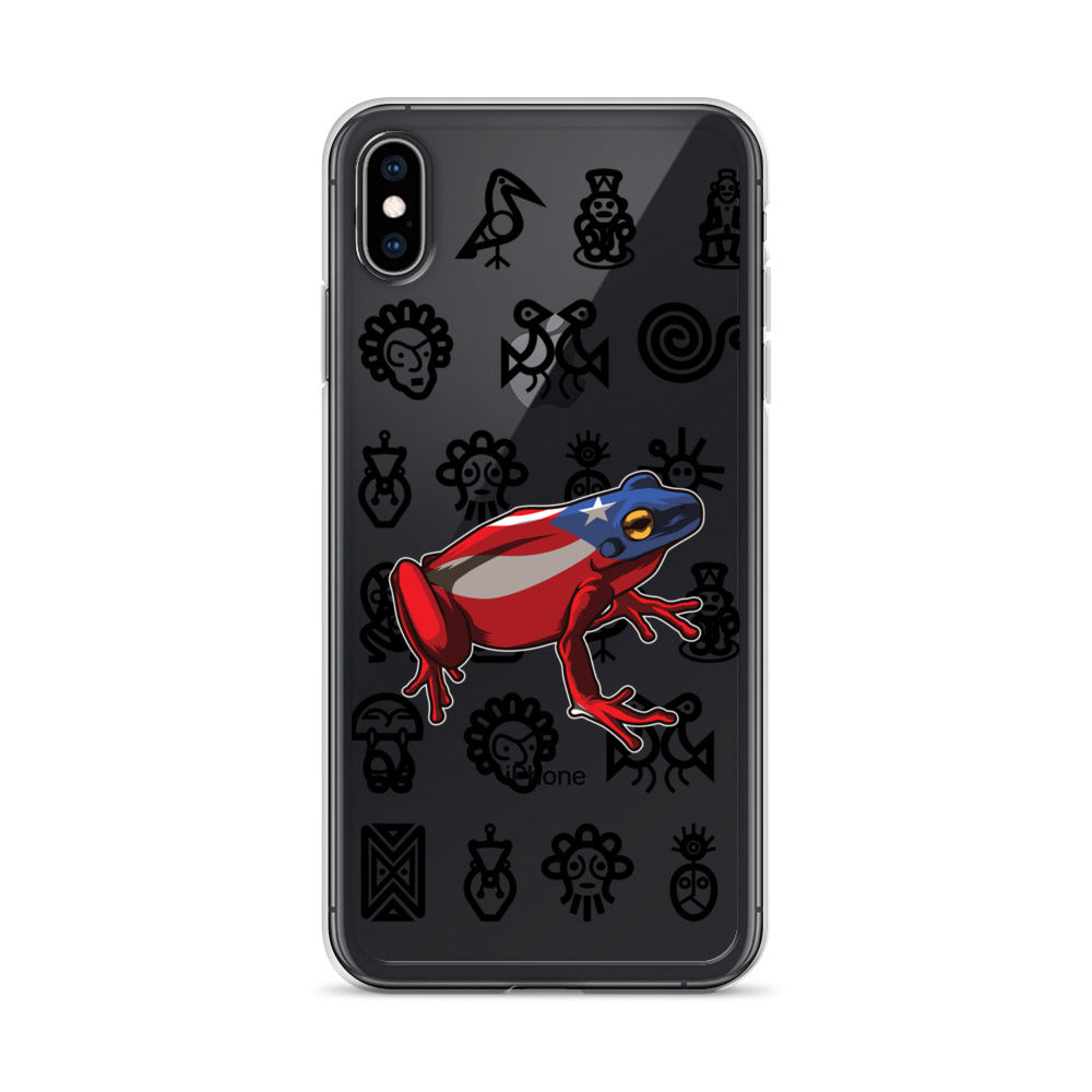 Clear Case for iPhone® Coqui and Taino