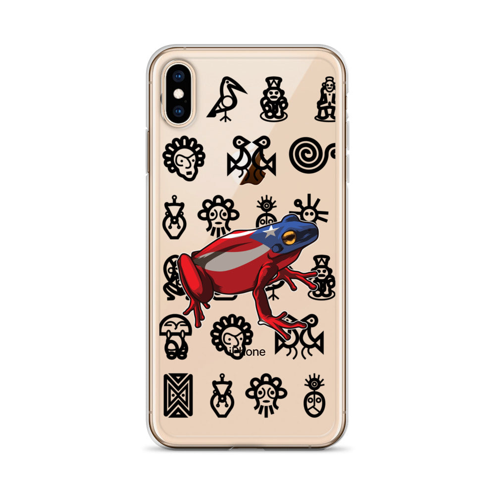 Clear Case for iPhone® Coqui and Taino