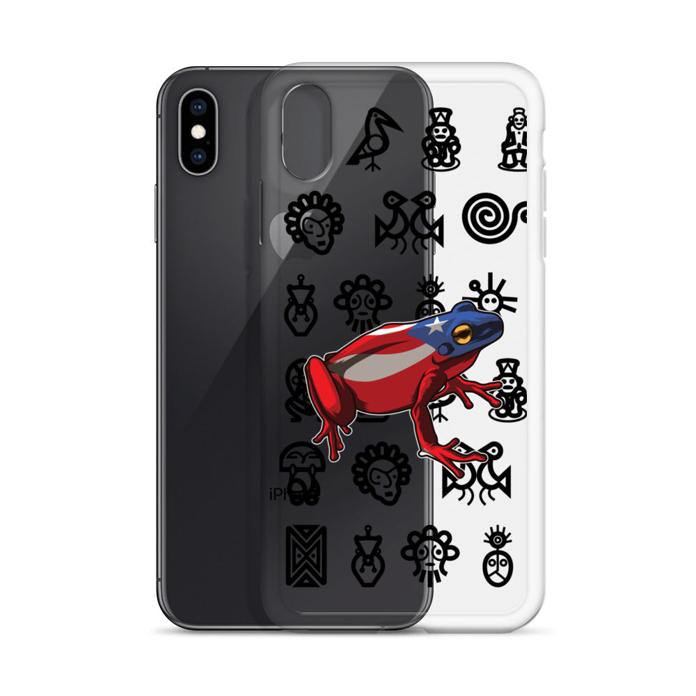 Clear Case for iPhone® Coqui and Taino