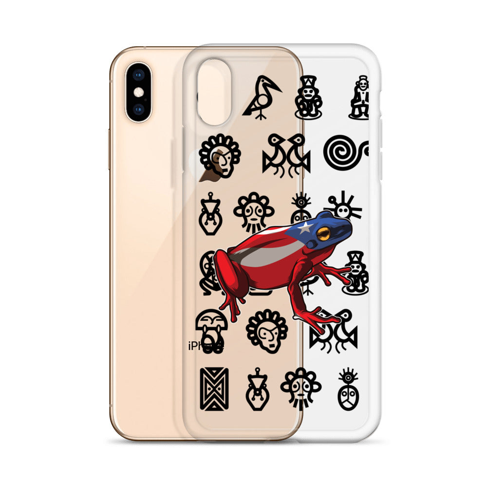 Clear Case for iPhone® Coqui and Taino