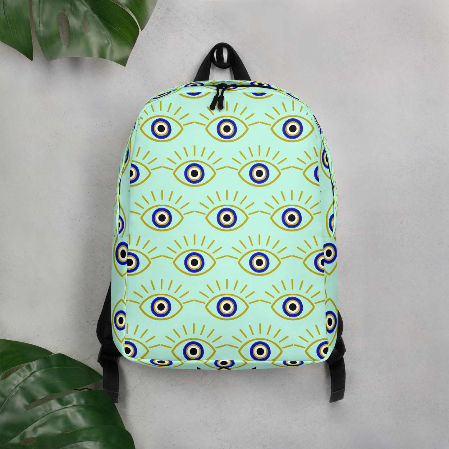 Minimalist Backpack- Evil Eye