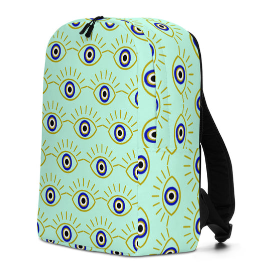 Minimalist Backpack- Evil Eye
