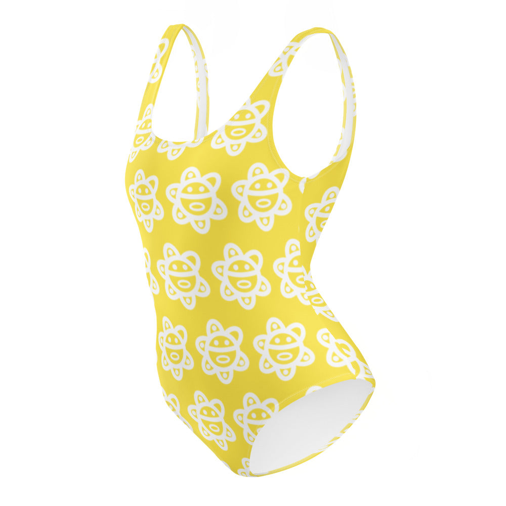 One-Piece Swimsuit- Taino Sol Yellow