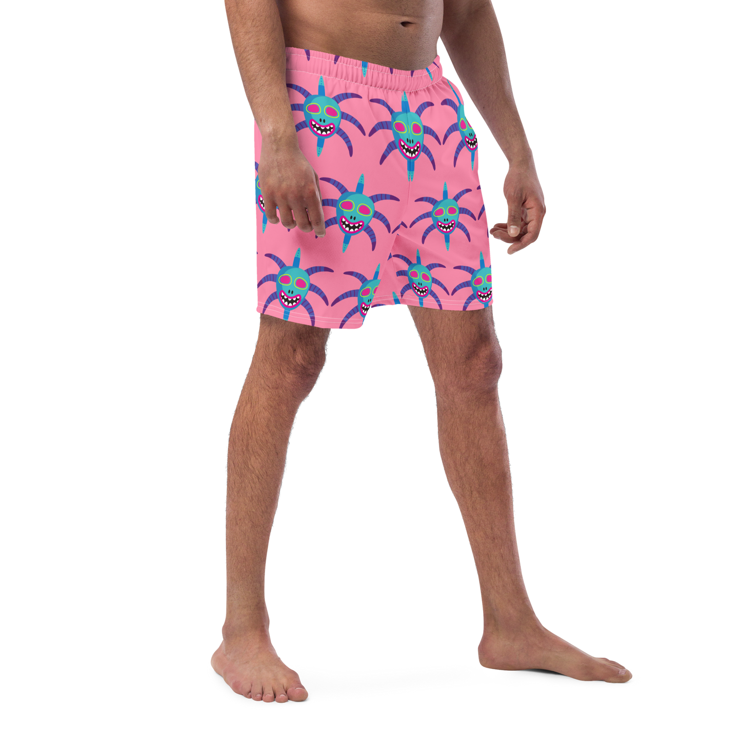 Men's swim trunks- Vejigante Mask