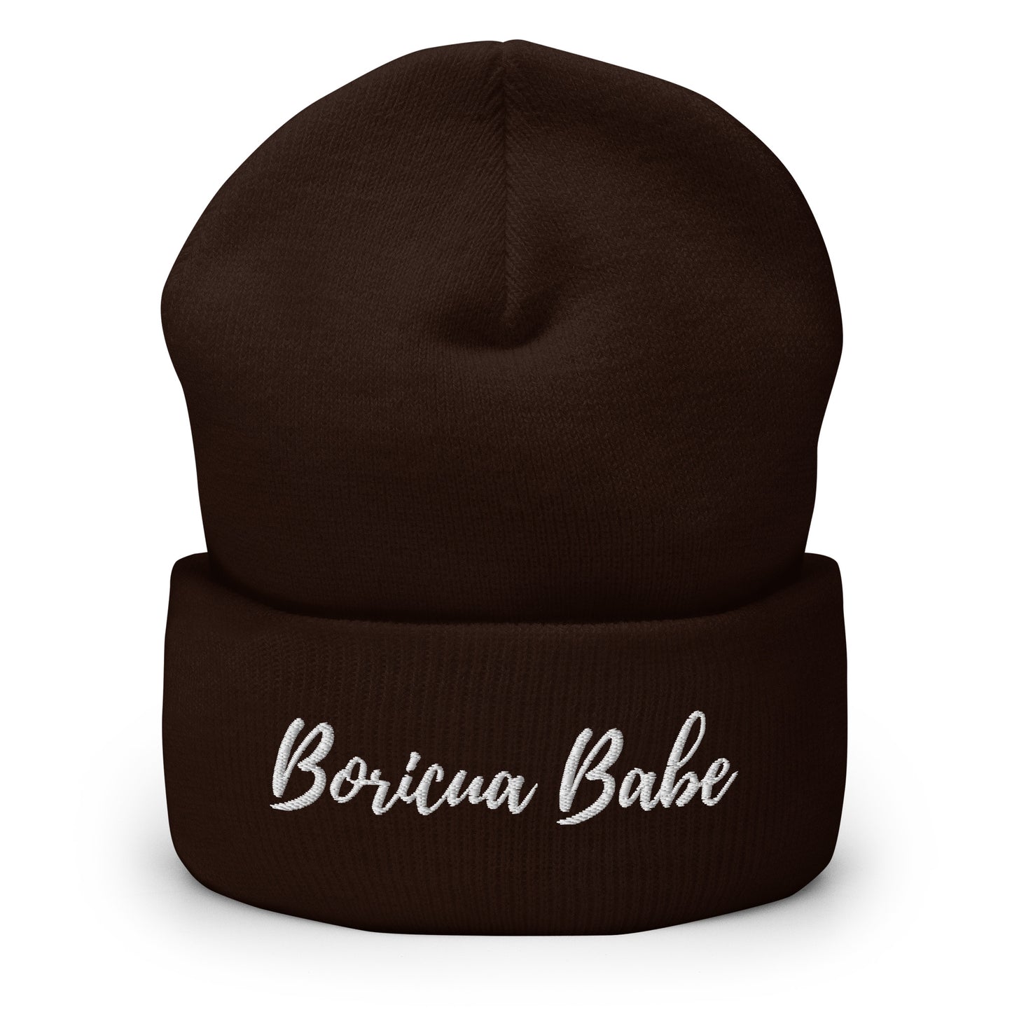 Cuffed Beanie- Boricua Babe