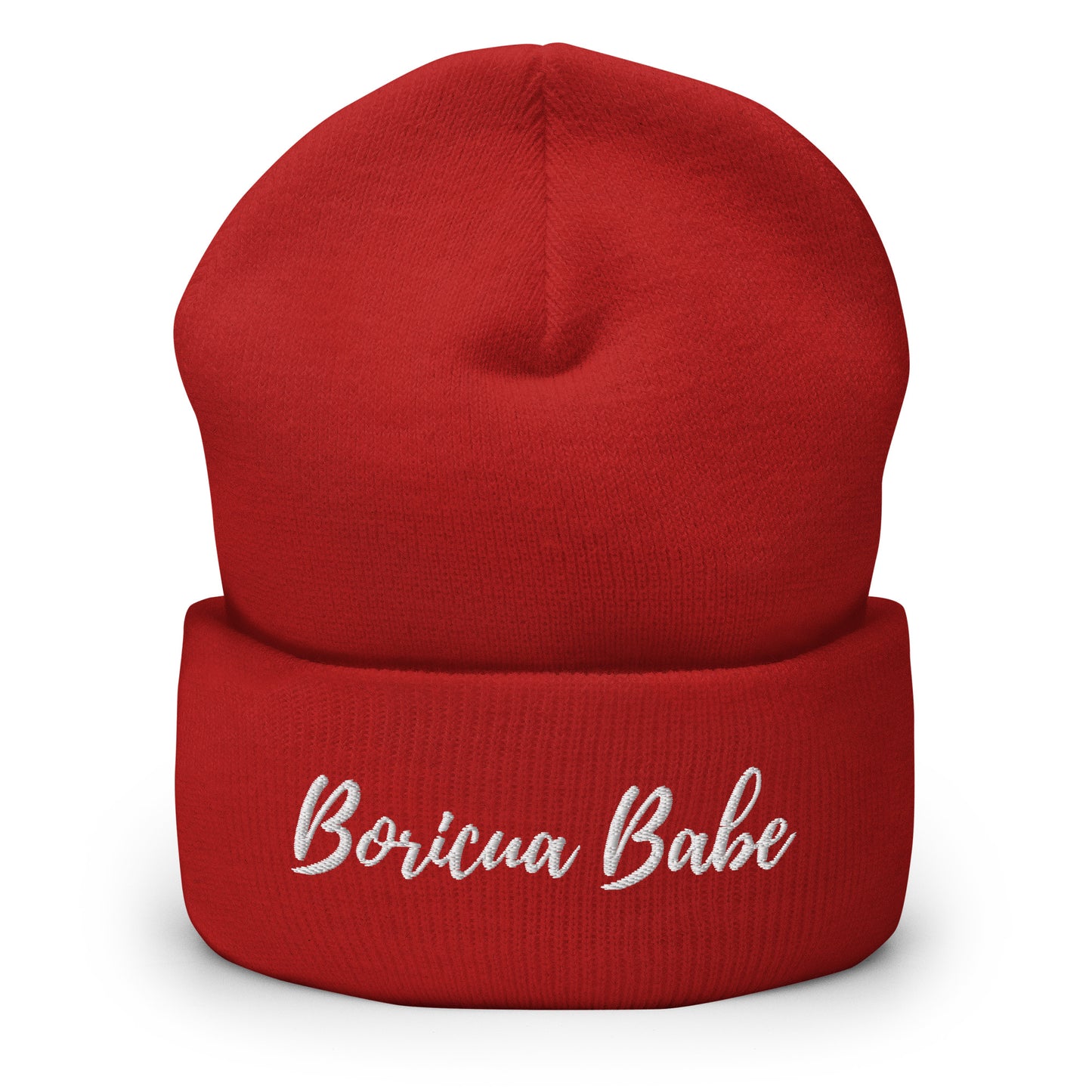 Cuffed Beanie- Boricua Babe