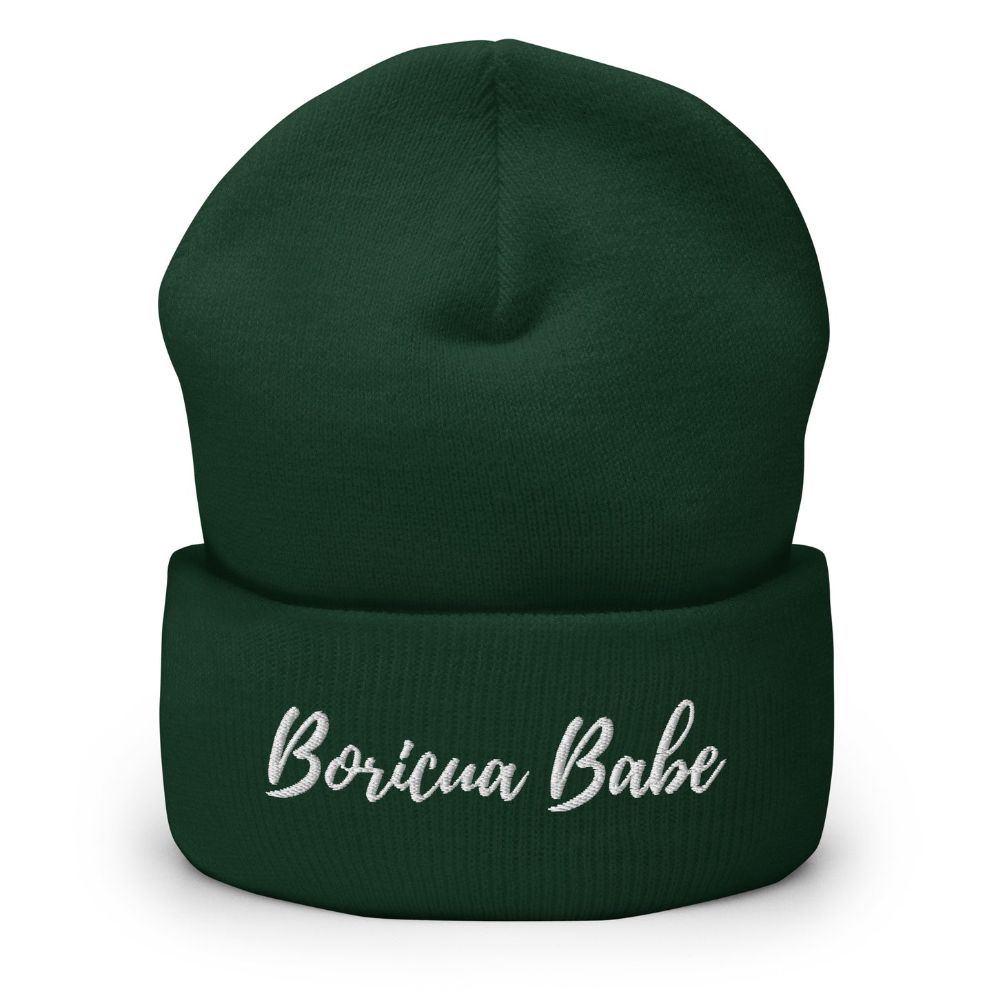 Cuffed Beanie- Boricua Babe