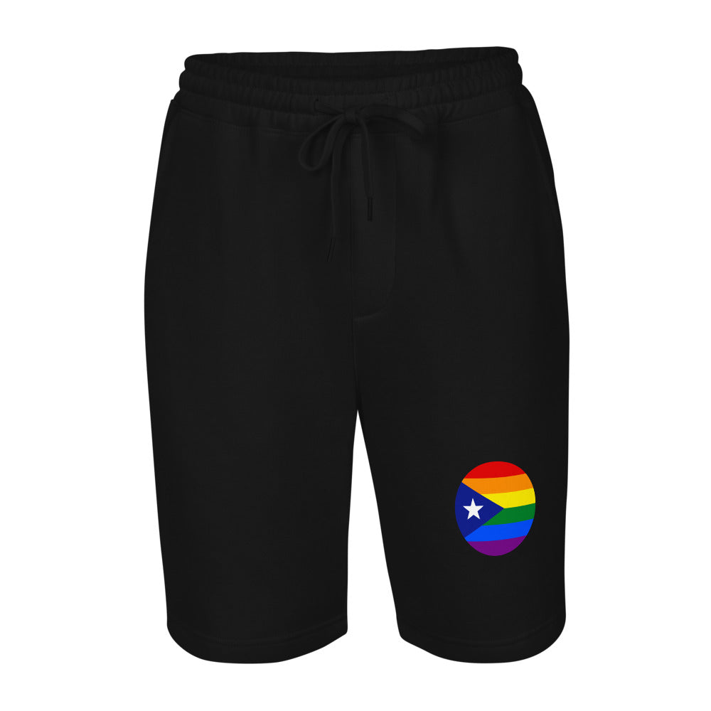 Men's fleece shorts- Puerto Rico Pride