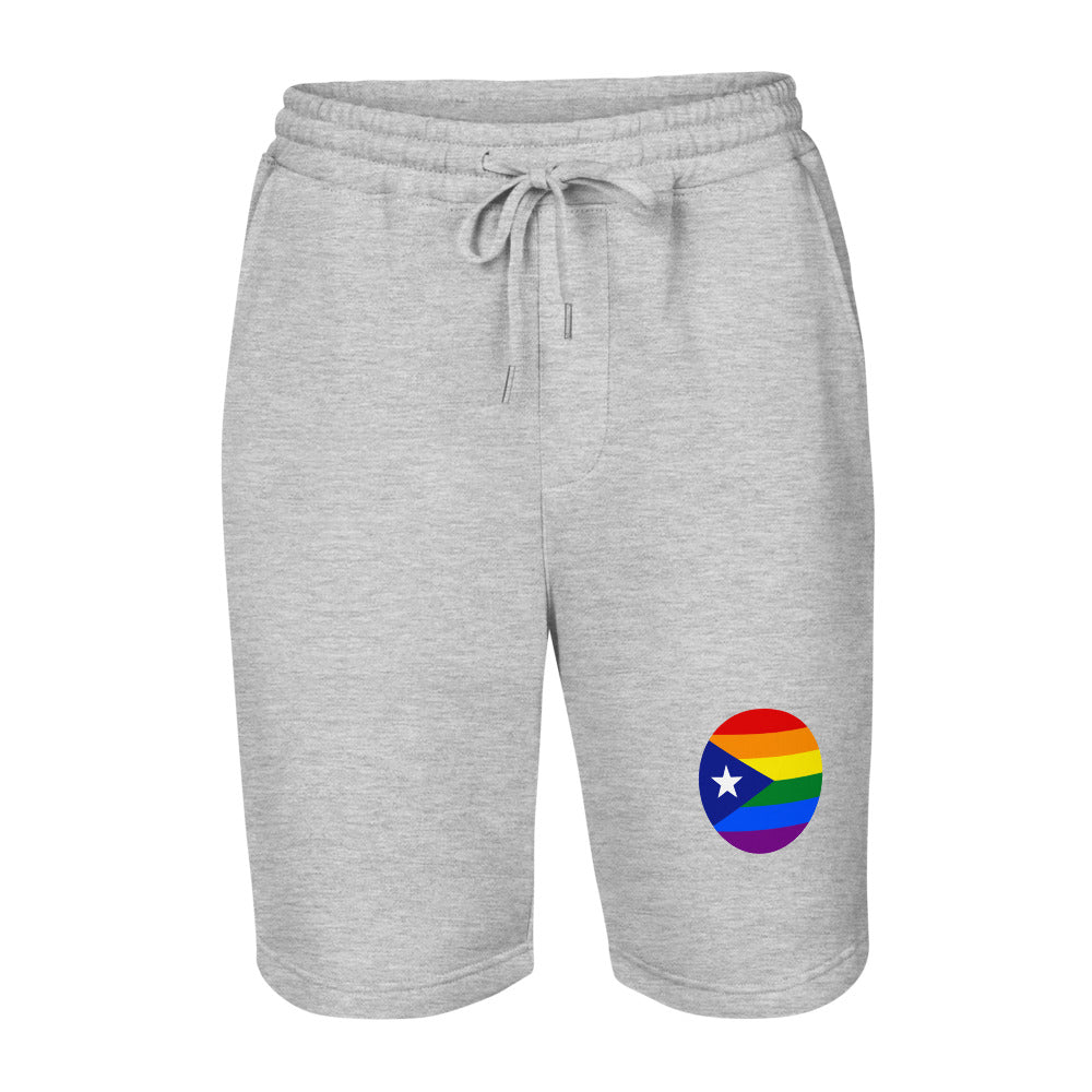 Men's fleece shorts- Puerto Rico Pride