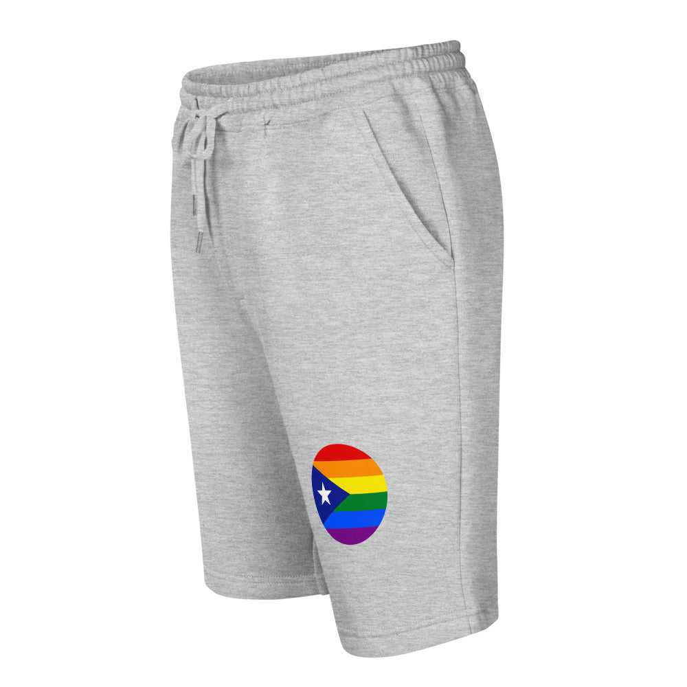 Men's fleece shorts- Puerto Rico Pride