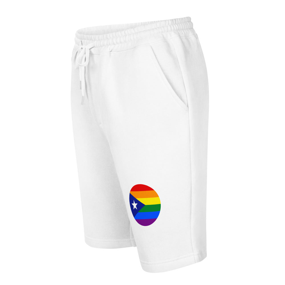 Men's fleece shorts- Puerto Rico Pride