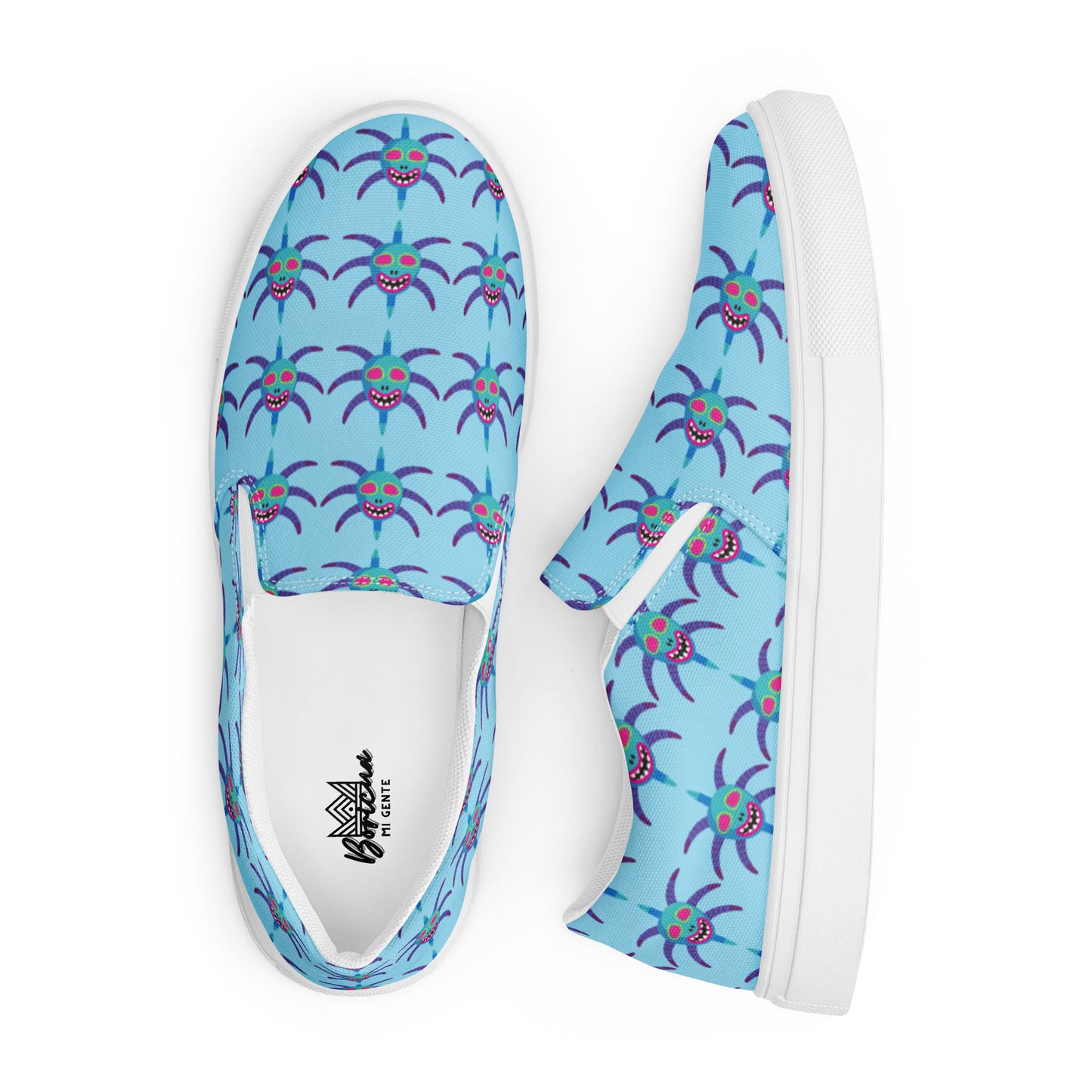 Men’s slip-on canvas shoes- Vejigante Mask