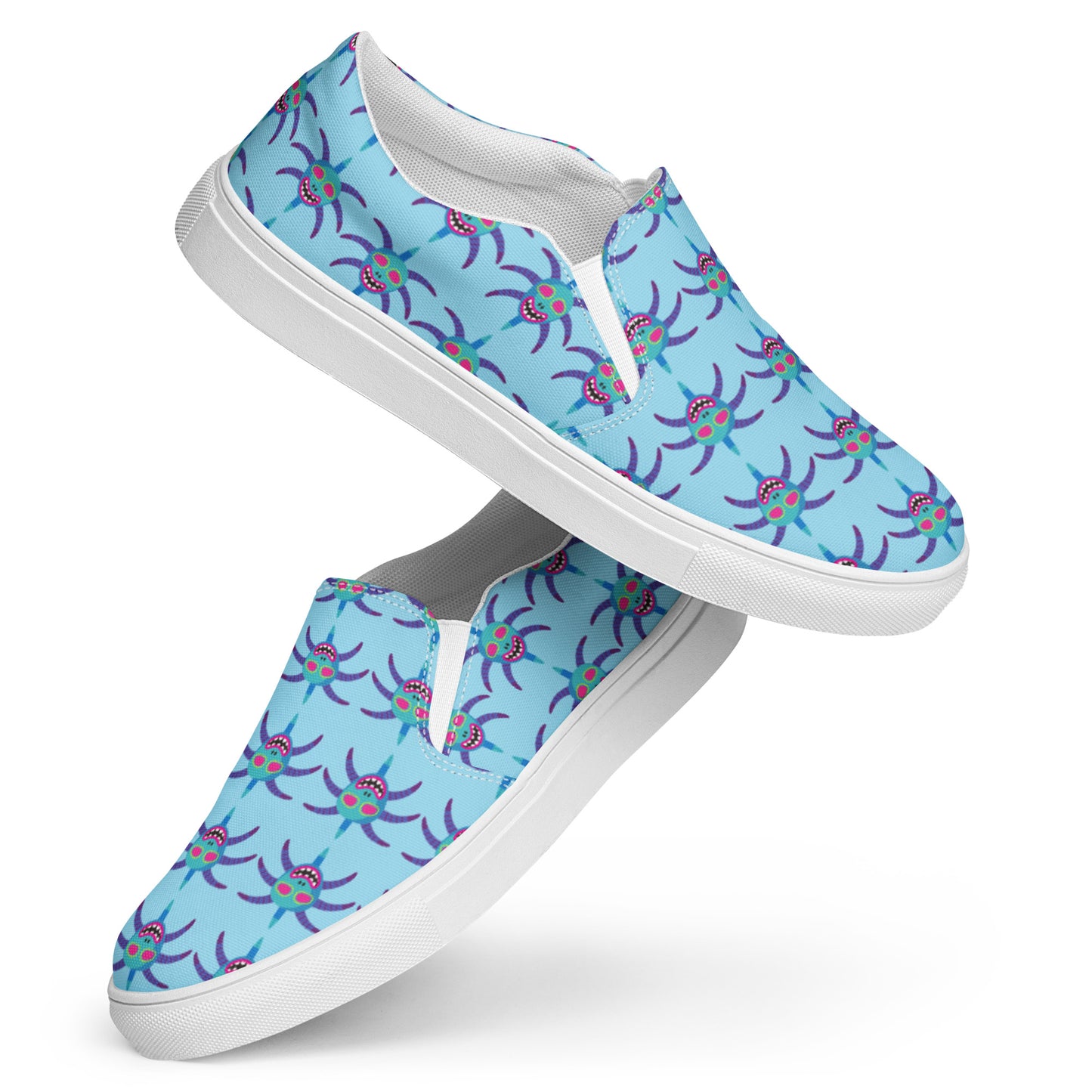 Men’s slip-on canvas shoes- Vejigante Mask