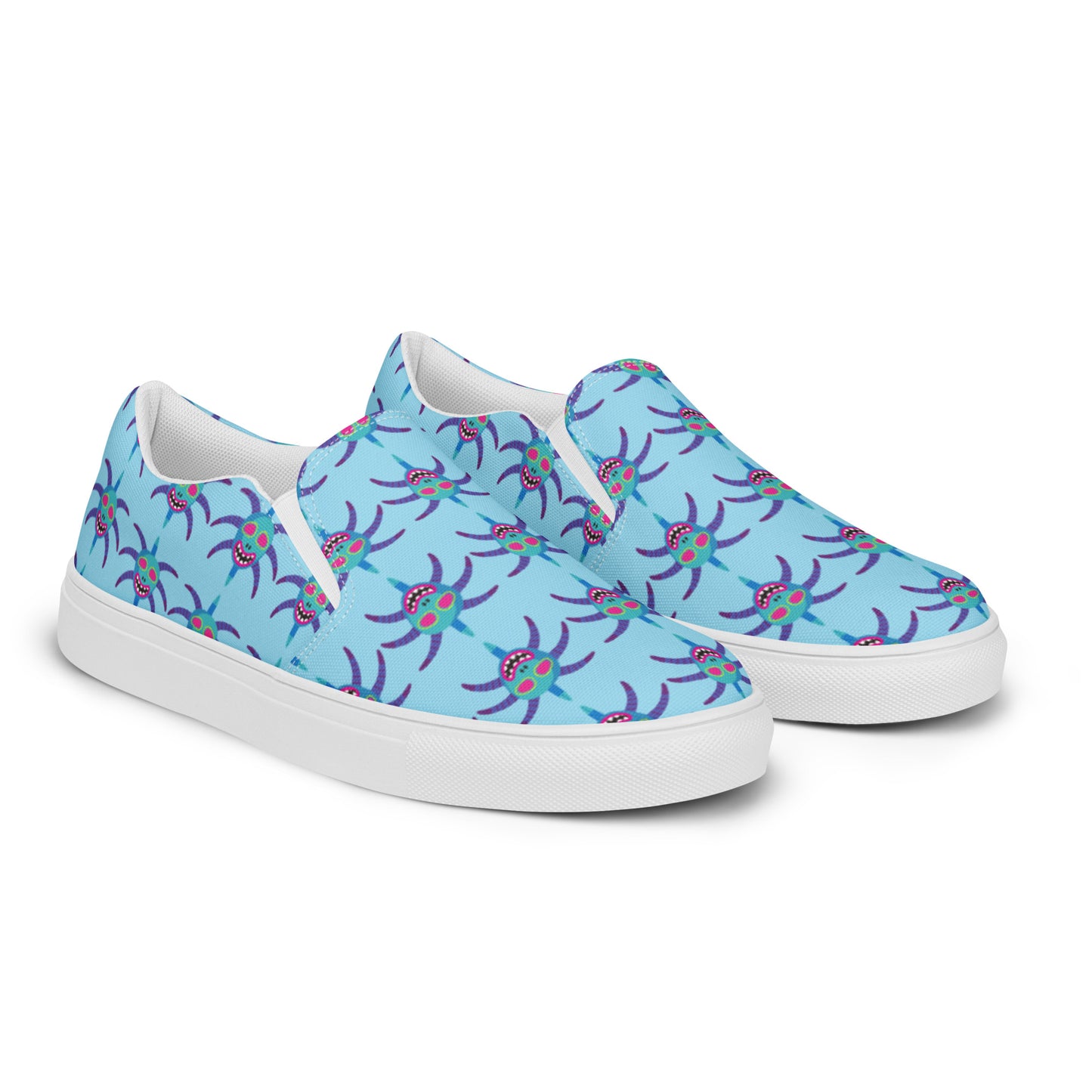 Men’s slip-on canvas shoes- Vejigante Mask
