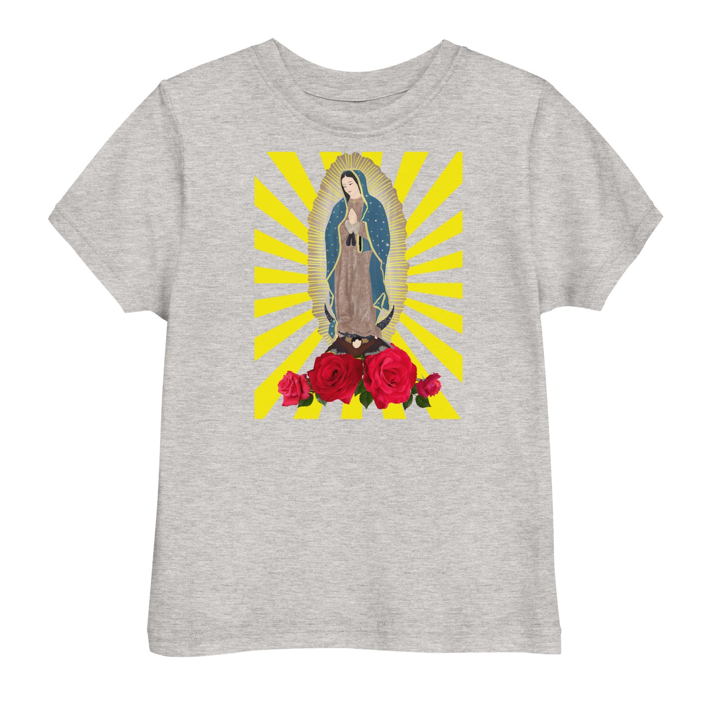 Toddler jersey t-shirt- Our Lady of Guadalupe Virgin Mary