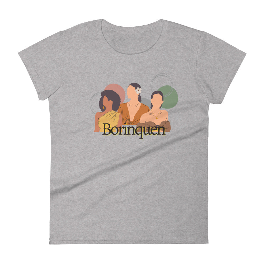 Women's short sleeve t-shirt- Borinquen