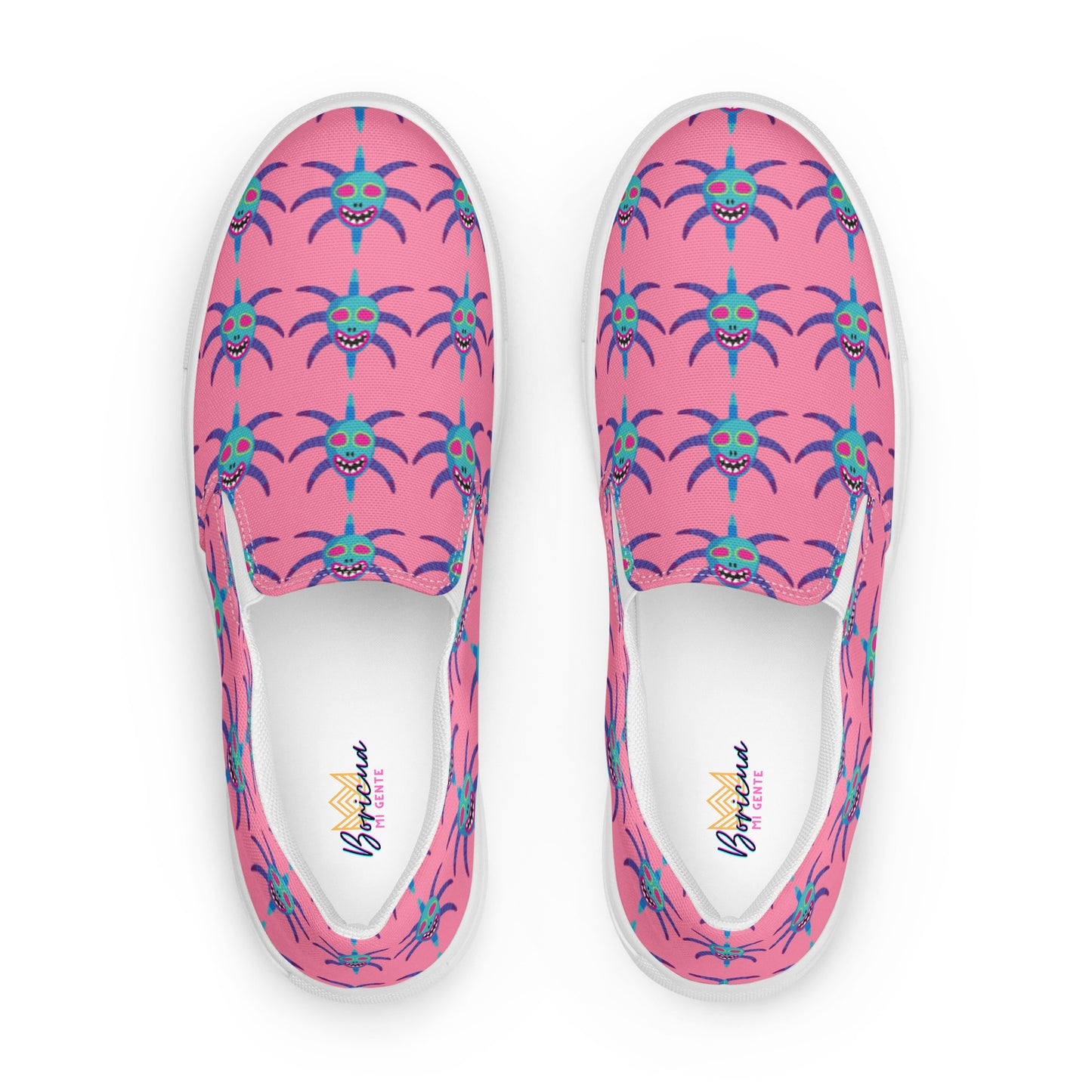 Women’s slip-on canvas shoes- Vejigante Mask