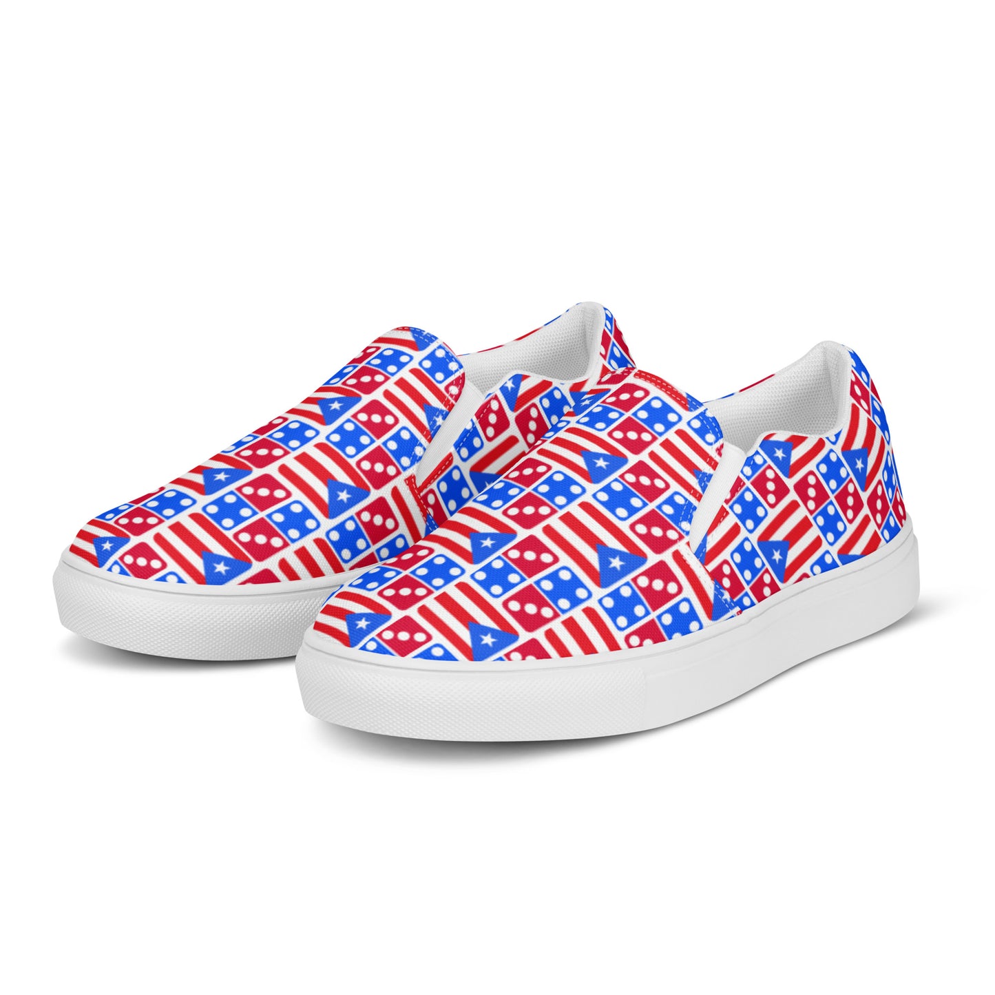 Women’s slip-on canvas shoes- PR and Domino's