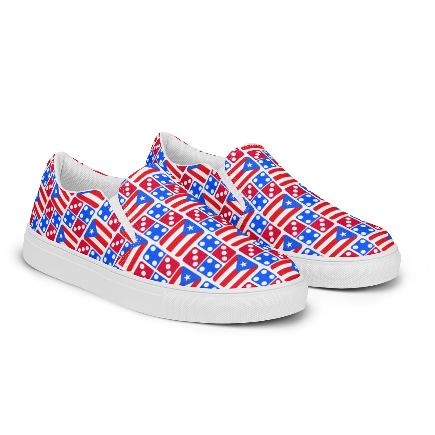 Women’s slip-on canvas shoes- PR and Domino's