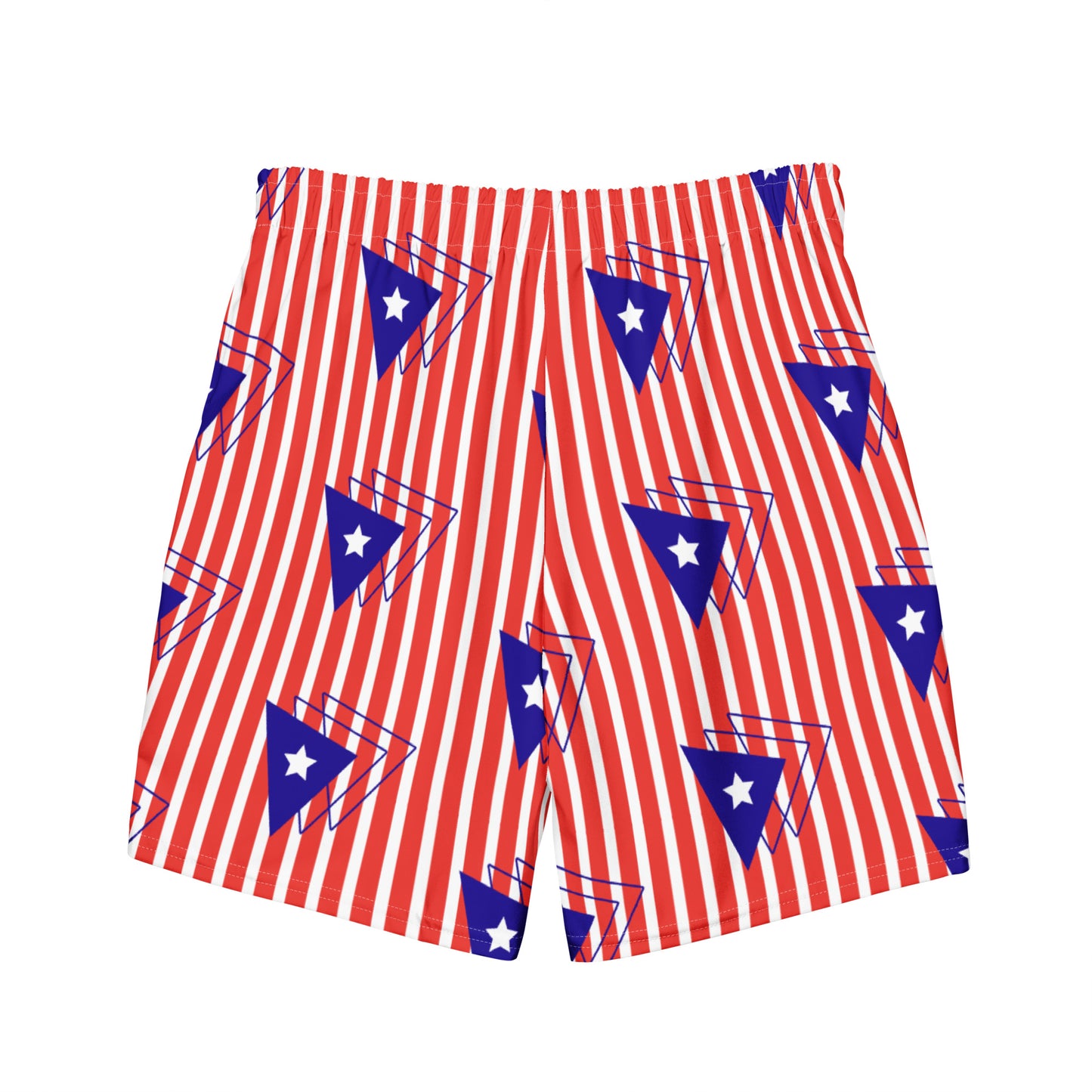 Men's swim trunks- Puerto Rican Flag