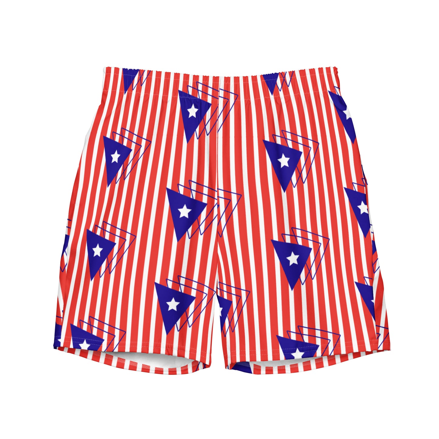 Men's swim trunks- Puerto Rican Flag