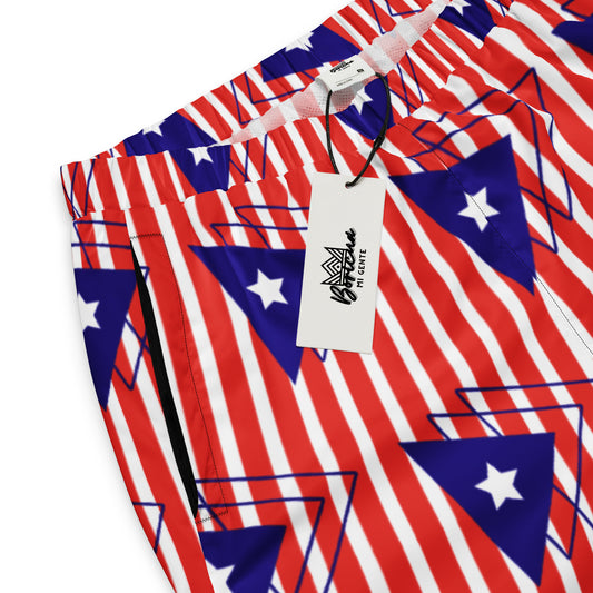 Unisex track pants- Puerto Rico Flag