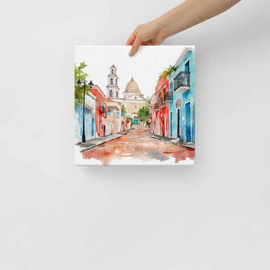 Canvas "Old San Juan"