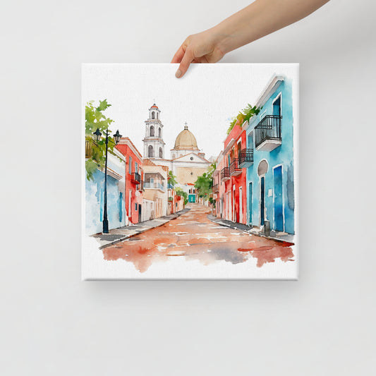 Canvas "Old San Juan"